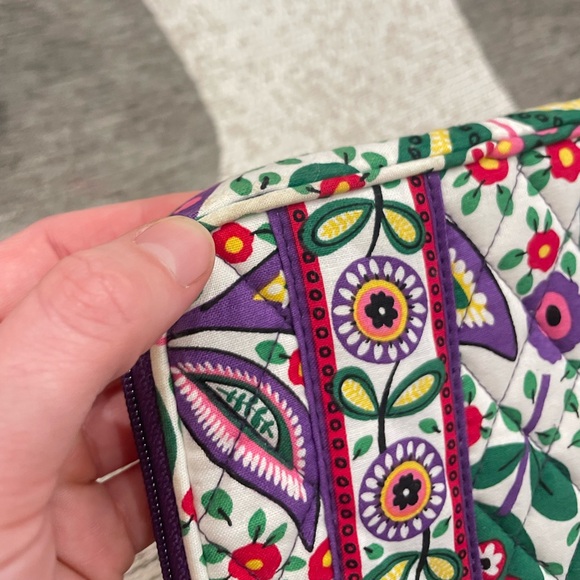 VERA BRADLEY Mini Tablet E-Reader Sleeve Case VIVA LA VERA padded Colorful print - Picture 12 of 12